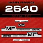 Zamjenske naljepnice za traktor Massey Ferguson 2640