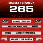 Zamjenske naljepnice za traktor Massey Ferguson 265