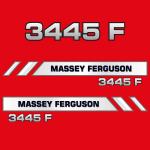 Zamjenske naljepnice za traktor Massey Ferguson 3445 F