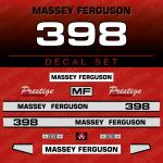 Zamjenske naljepnice za traktor Massey Ferguson 398