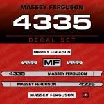 Zamjenske naljepnice za traktor Massey Ferguson 4335