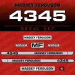 Zamjenske naljepnice za traktor Massey Ferguson 4345