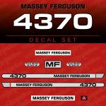 Zamjenske naljepnice za traktor Massey Ferguson 4370