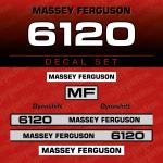 Zamjenske naljepnice za traktor Massey Ferguson 6120