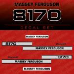 Zamjenske naljepnice za traktor Massey Ferguson 8170