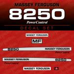 Zamjenske naljepnice za traktor Massey Ferguson 8250