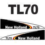 Zamjenske naljepnice za traktor New Holland TL 702 BLACK