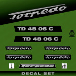 Zamjenske naljepnice za traktor Torpedo TD 48 06 C