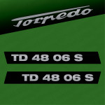 Zamjenske naljepnice za traktor Torpedo TD 48 06 S