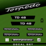 Zamjenske naljepnice za traktor Torpedo TD 48