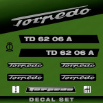 Zamjenske naljepnice za traktor Torpedo TD 62 06 A