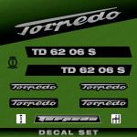Zamjenske naljepnice za traktor Torpedo TD 62 06 S