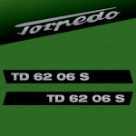 Zamjenske naljepnice za traktor Torpedo TD 62 06 S