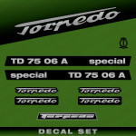 Zamjenske naljepnice za traktor Torpedo TD 75 06 A special