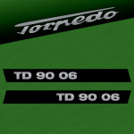 Zamjenske naljepnice za traktor Torpedo TD 90 06