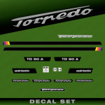 Zamjenske naljepnice za traktor Torpedo TD 90 A