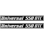 Zamjenske naljepnice za traktor Universal 550 DTC