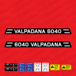 Zamjenske naljepnice za traktor VALPADANA 6040, 6045 ST, 6060
