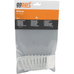 Katadiopter bijeli 69x20 mm, 10 komada