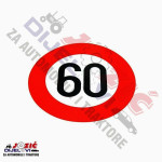 NALJEPNICA OGRANIČENJA BRZINE 60 KM/H