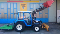 Traktor ISEKI 34 PS 4X4 prednji utovarivač, ralica  malčer kosilica