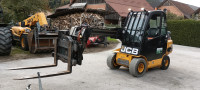 JCB TLT30G TELESKOPSKI NAKLADAČ - ROTATOR VILIC - PLIN - POVOLJNO
