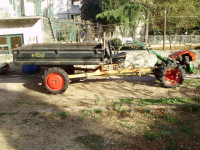 Motokultivator Goldoni TPS Dizel 14KS sa prikolicom