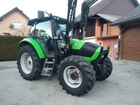 TRAKTOR DEUTZ FAHR AGROTRON K90-UTOVARIVAČ-KLIMA-45 KM/H-POVOLJNO