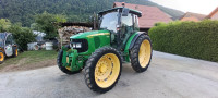 TRAKTOR JOHN DEERE 5070M - 45 km/h - PUŽNE BRZINE - ČELNA HIDRAVLIKA