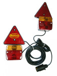 Lampe za prikolicu - Magnetne sa trokutima - NOVO sa nosačem !