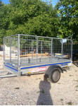 prikolica 2005 totalna kilaza 750kg,sa kocnicama i naletnom