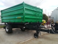 PRIKOLICA LEŠKO 5,5T - JEDNOOSOVINKA