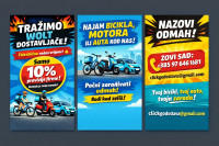 WOLT DOSTAVLJAČ/ICA POSTANI I TI (m/ž)