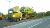 Prijevoz radnih strojeva, vozila i traktora do 25 tona i 16m dužine