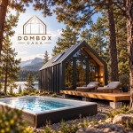 A-FRAME MONTAŽNA KUĆA 6,75 × 3 m – DOMBOX CASA