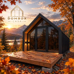 A-FRAME MONTAŽNA KUĆA 6,75 × 3 m – DOMBOX CASA