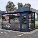 Uredski kontejner sa atikom, 500x240x260 cm novo racun