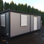 Uredski kontejner standard s WC-om dim. 600x240x260 cm