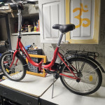 Ponny rasklopna bicikla nova