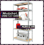 Parkside regal s okvirima od pocinčanog čelika 90x180x40cm (NOVO)