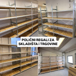 POLIČNI REGALI za skladišta i trgovine kvalitetna OSB ISPUNA montaža