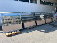 Vitrine za pekarnicu komplet 6 vitrina SNIŽENO
