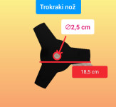 Trokraki nož za trimer
