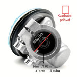 Zglob kardana 26/4 za kineske trimere