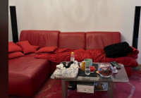 Prodajem Crveni Trosjed - Očuvan i Elegantan