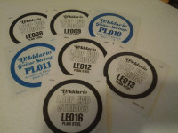 D'Addario pojedinačne žice za bisernice, bračeve i bugarije