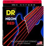 DR Strings NRE-10 Neon Red