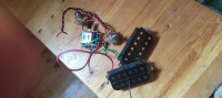 Humbucker set+elektronika