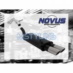 Sportski ispušni lonac Audi A3 8L 2x76mm SR