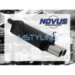 Sportski ispušni lonac BMW 3 E46 316i/318i 2 x 76mm